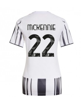 Zenske Futbalové oblečenie Juventus Weston McKennie #22 2025-26 Krátky Rukáv - Domáci Zenske Futbalové oblečenie Juventus Weston McKennie #22 2025-26 Krátky Rukáv - Domáci